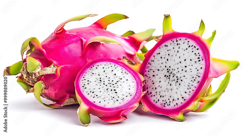 dragon fruit isolated on white dragon fruit isolated on white