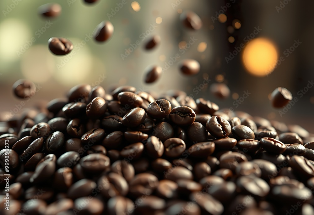close up of coffee beans in a cup close up of coffee beans in a cup