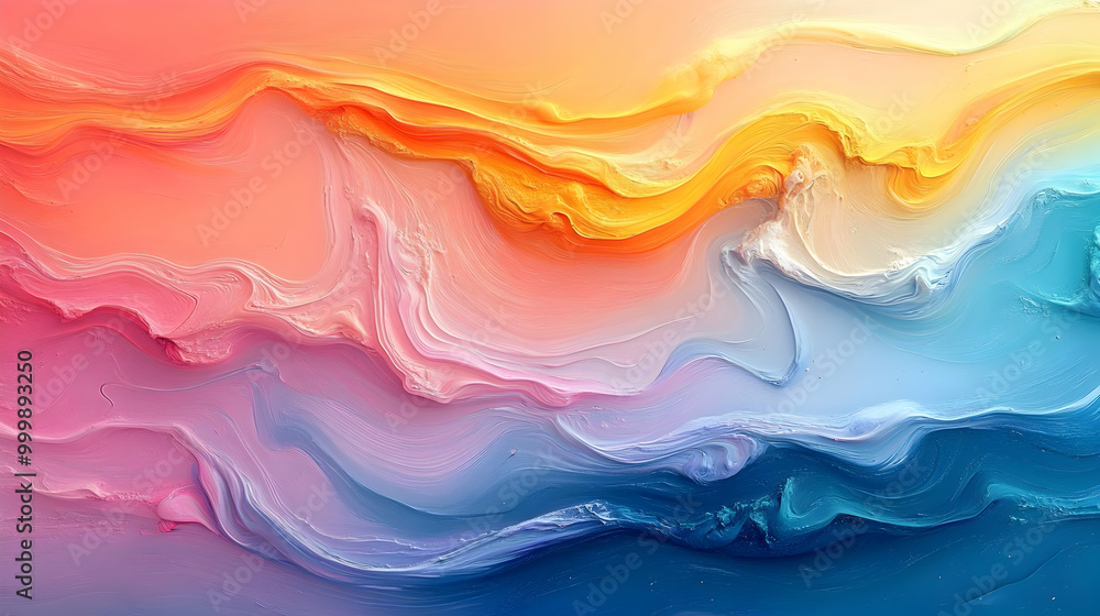 Abstract Art with Flowing Colors and Swirls Abstract Art with Flowing Colors and Swirls