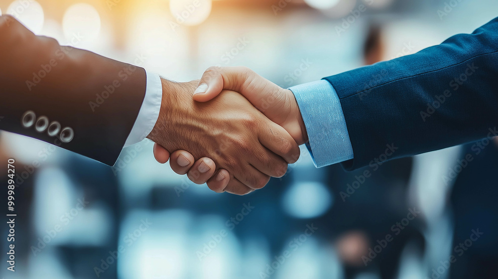 Business Handshake: Professional Hands Sealing the Deal Business Handshake: Professional Hands Sealing the Deal