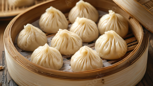 Xiao Long Bao,Xiao Long Bao Chinese food, delicious food ready to eat in a bowl