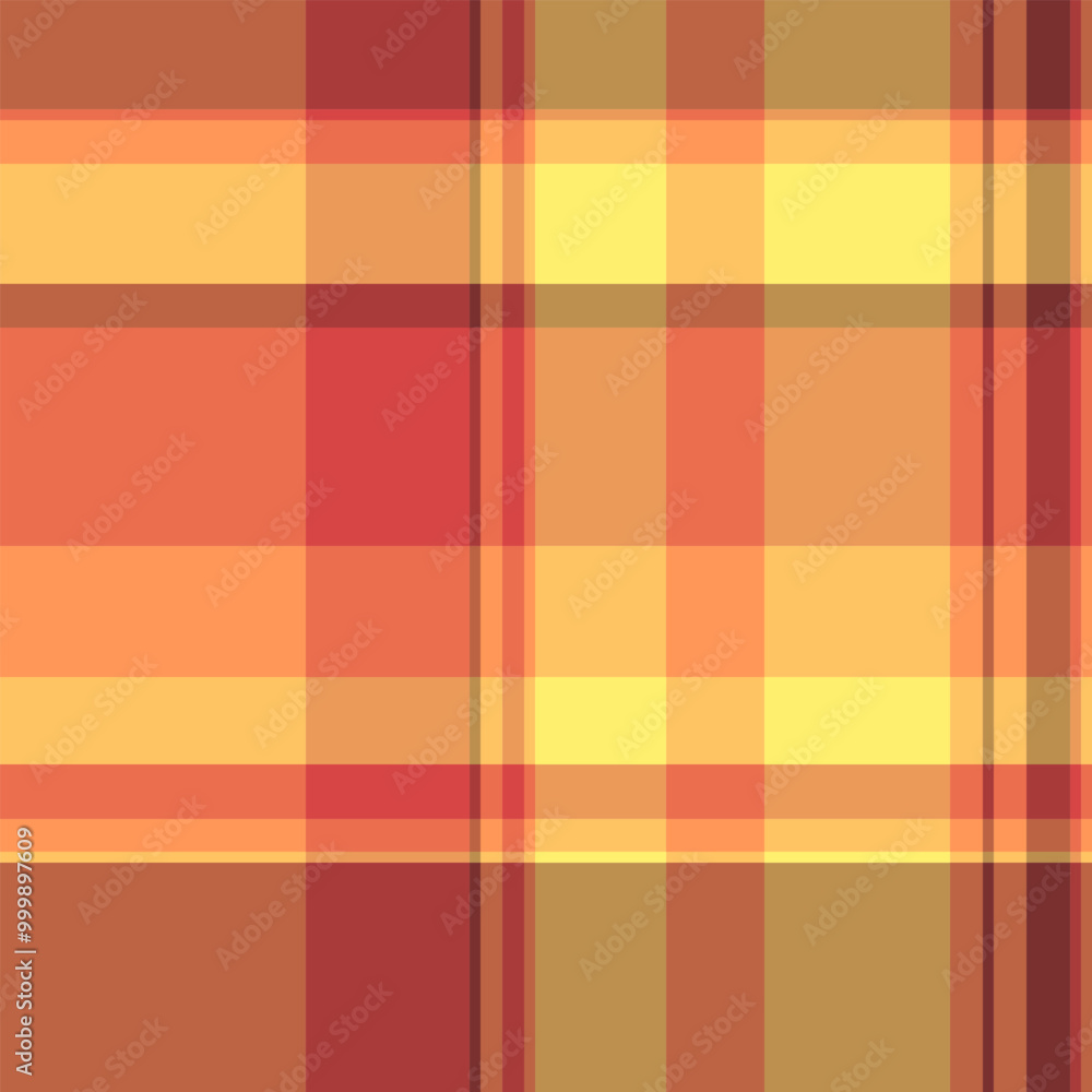 Salmon pattern tartan fabric, invitation textile seamless background. Multicultural check vector plaid texture in orange and red colors. Salmon pattern tartan fabric, invitation textile seamless background. Multicultural check vector plaid texture in orange and red colors.