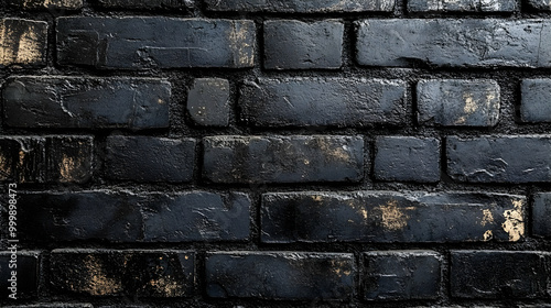 Black Brick Wall Texture: A...