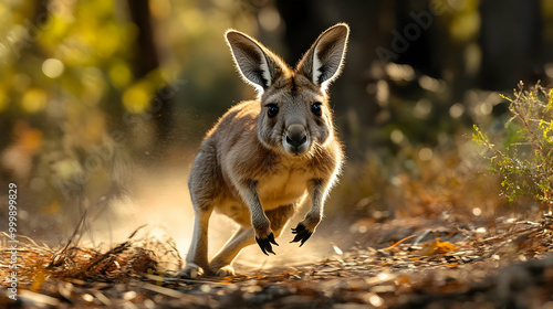 Kangaroo Leaps Through the ...