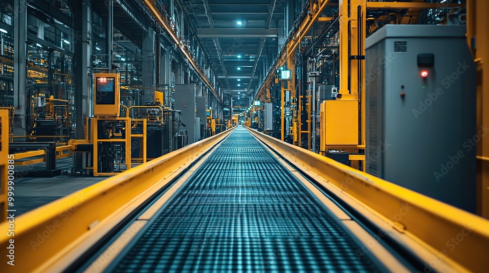industrial automation and robotics in modern industrial factory robots in manufacturing transfering moving and loading materials industrial automation and robotics in modern industrial factory robots in manufacturing transfering moving and loading materials