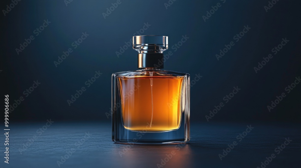 Sleek Minimalist Men's Perfume Bottle on Matte Black Background for Stylish Branding Sleek Minimalist Men's Perfume Bottle on Matte Black Background for Stylish Branding