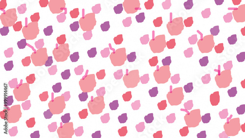 Wallpaper Mural pink background Torontodigital.ca