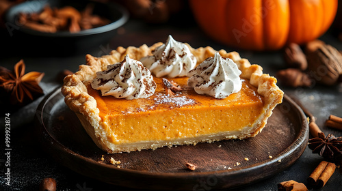 Delicious Pumpkin Pie with ...