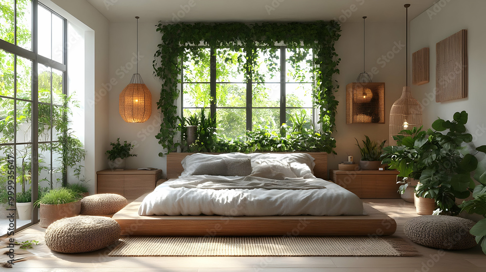 Create a Relaxing Bedroom Oasis with Plants and Natural Elements Create a Relaxing Bedroom Oasis with Plants and Natural Elements