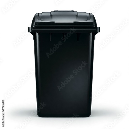 Wheelie Bin, Bulk Waste Disposal Containers, isolated on white