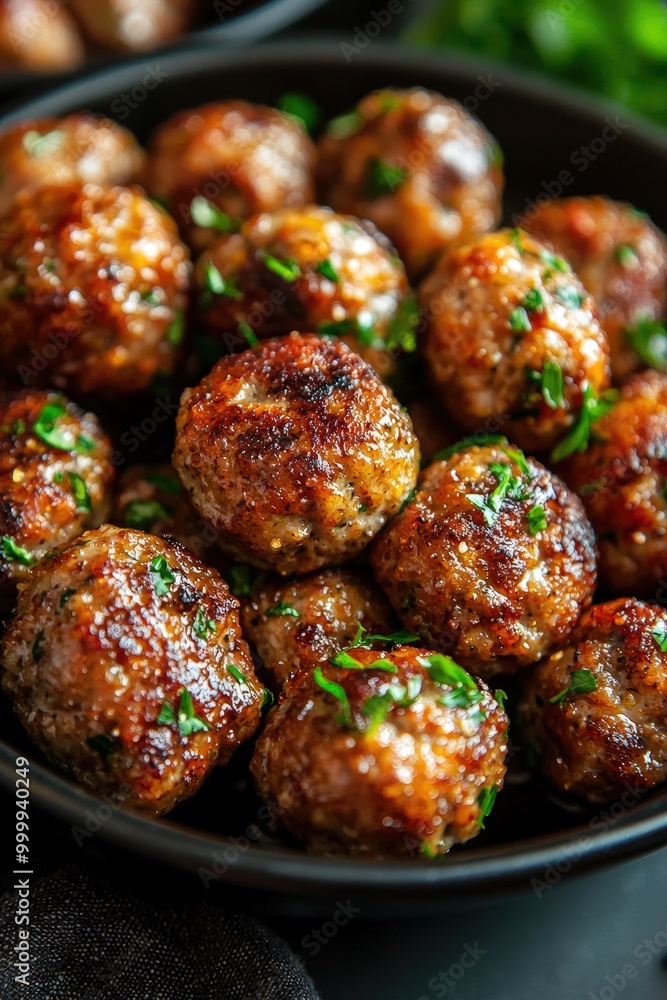 Fasírt: Hungarian meatballs made with ground pork, garlic, paprika, and breadcrumbs, fried to perfection. Fasírt: Hungarian meatballs made with ground pork, garlic, paprika, and breadcrumbs, fried to perfection.