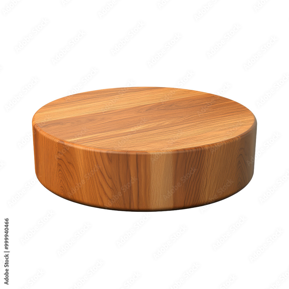 Wooden Round Platform. Wooden Round Platform.