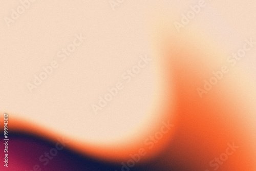retro vibrant gradient background with grainy texture, orange wallpaper, fluid wave backdrop	