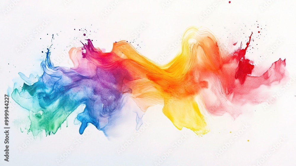 Vibrant Abstract Colorful Wave Design Vibrant Abstract Colorful Wave Design