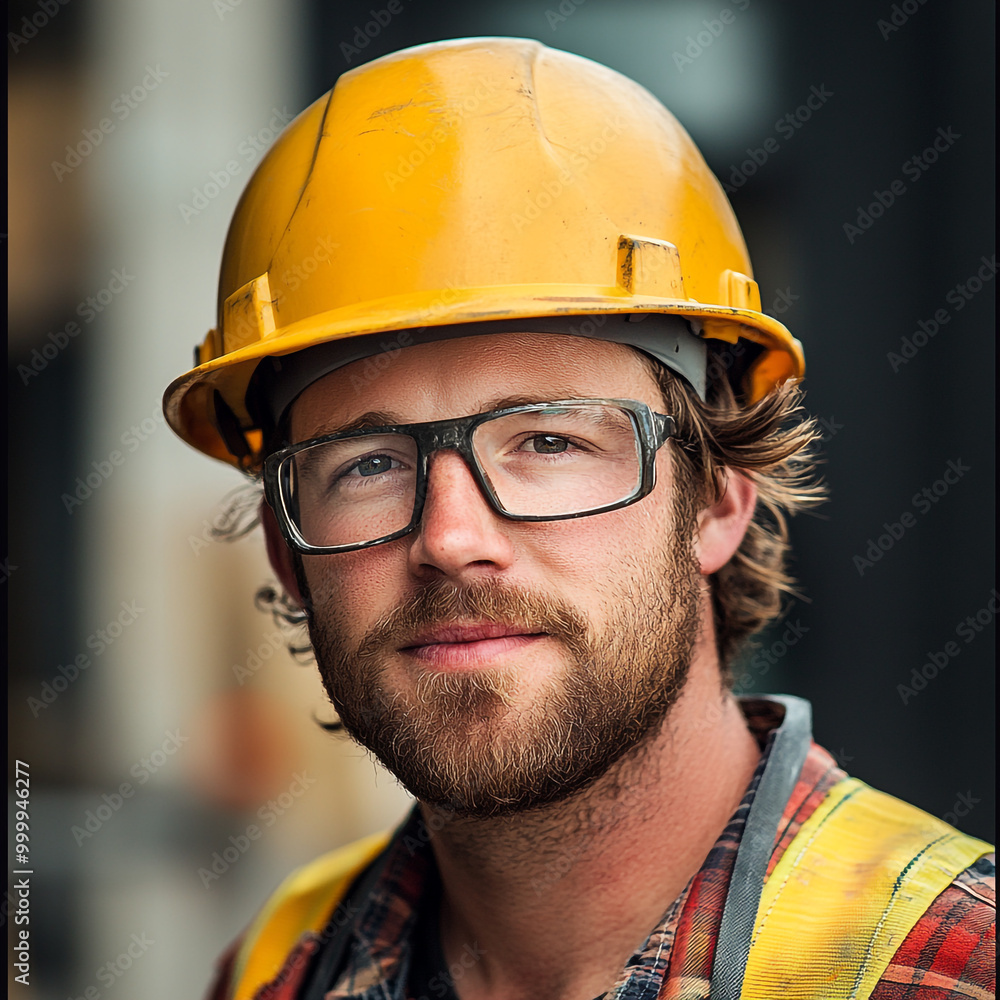 portrait of a construction worker portrait of a construction worker