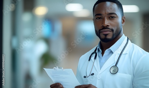 doctor with stethoscope, generation AI