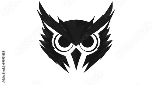 Owl Logos PNG, Generative AI