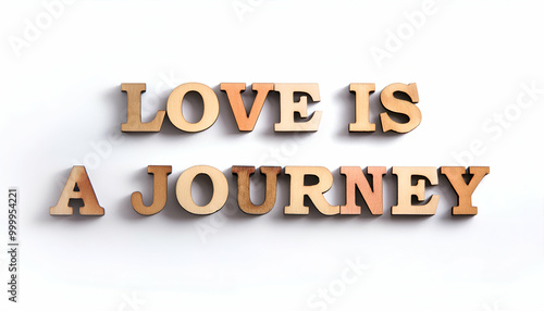 Love is a journey Word