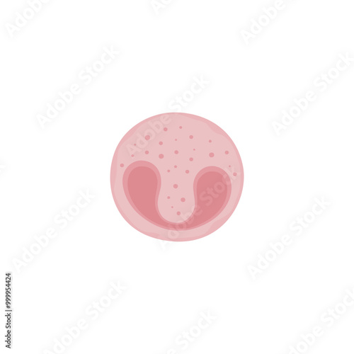 Eosinophil Vektor Illustration 