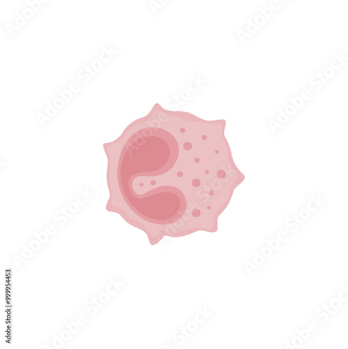 Eosinophil Vektor Illustration 