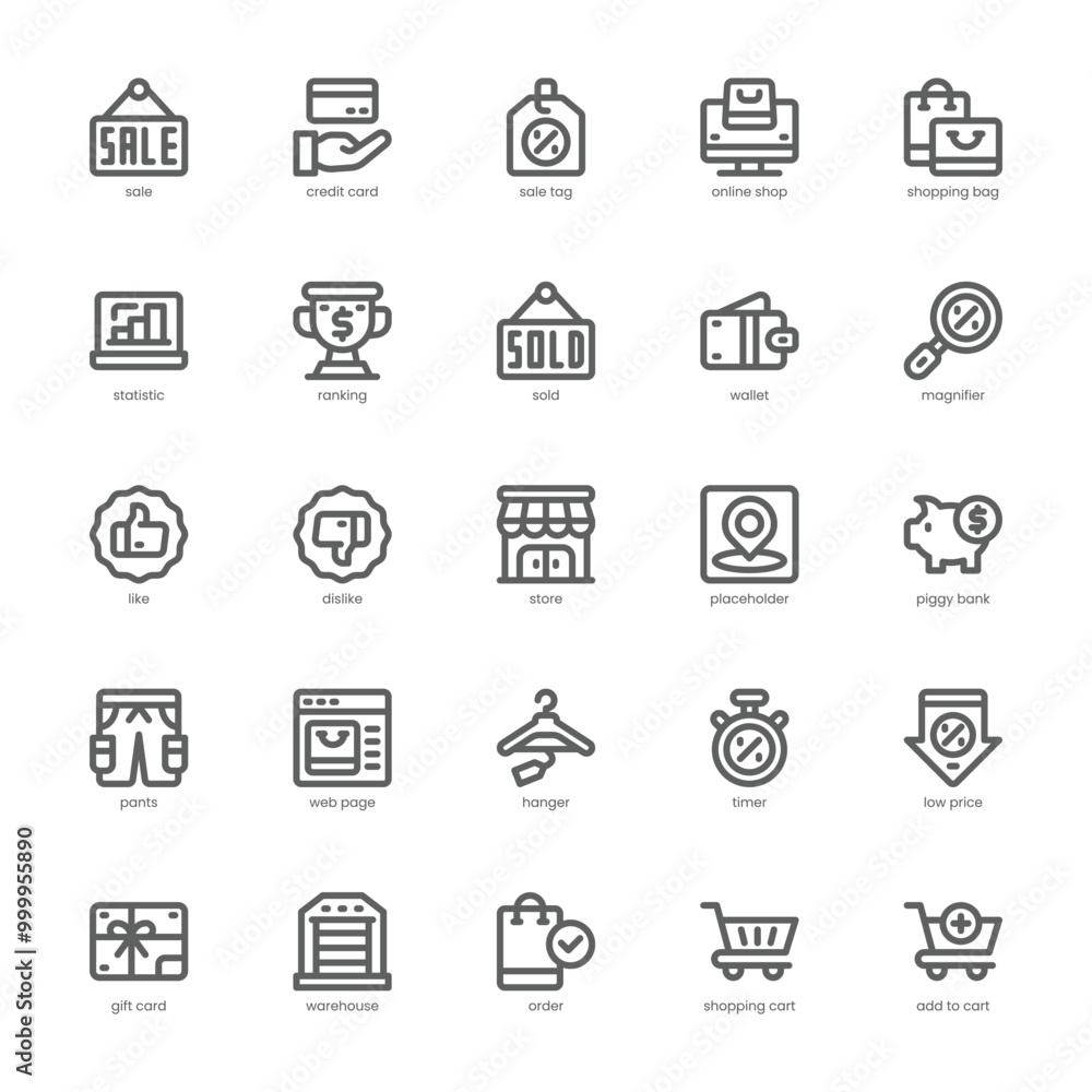 Sales icon pack for your website, mobile, presentation, and logo design. Sales icon outline design. Vector graphics illustration and editable stroke. Sales icon pack for your website, mobile, presentation, and logo design. Sales icon outline design. Vector graphics illustration and editable stroke.
