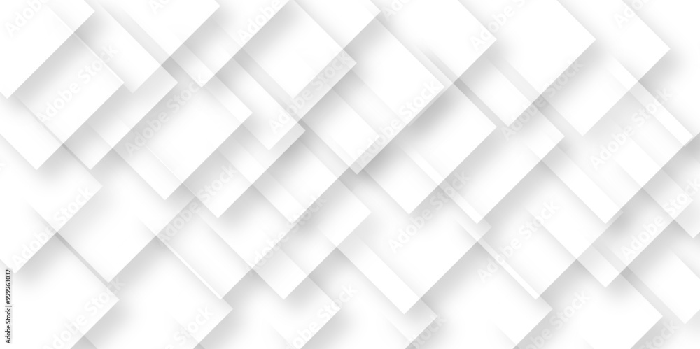 Clean White Tiles with Abstract Geometric Vector Designs Clean White Tiles with Abstract Geometric Vector Designs