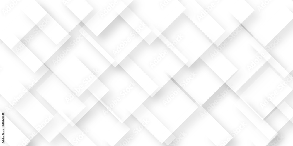 Clean White Tiles with Abstract Geometric Vector Designs Clean White Tiles with Abstract Geometric Vector Designs