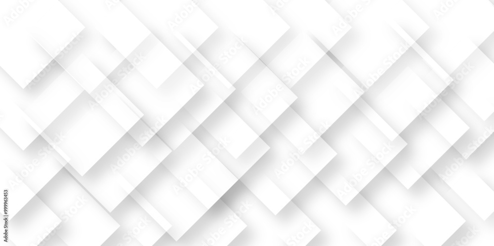 Abstract White Tiles with Geometric Vector Shapes for Decoration Abstract White Tiles with Geometric Vector Shapes for Decoration