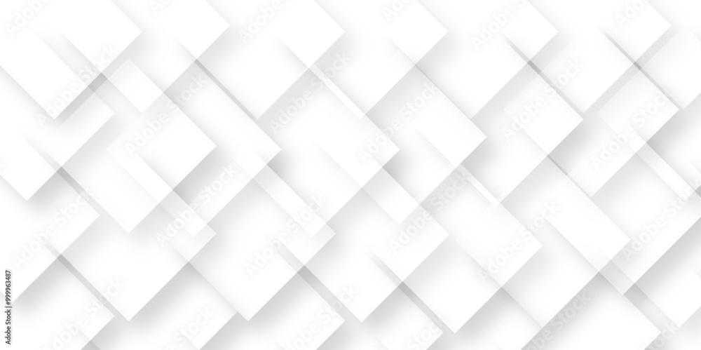 Abstract White Tiles with Geometric Vector Shapes for Decoration Abstract White Tiles with Geometric Vector Shapes for Decoration