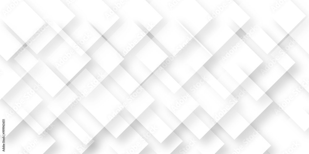 Contemporary White Tiles Featuring Abstract Vector Geometries Contemporary White Tiles Featuring Abstract Vector Geometries
