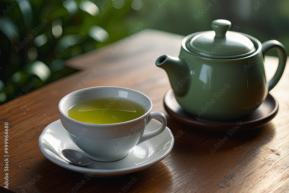 Serene Morning Tea Experience in a Lush Tea Plantation Serene Morning Tea Experience in a Lush Tea Plantation