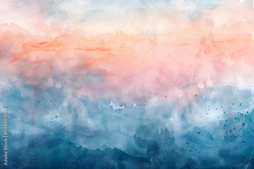 A soft pastel watercolor background with gentle gradients in shades of blue, pink, and orange, creating an abstract and dreamy atmosphere. A soft pastel watercolor background with gentle gradients in shades of blue, pink, and orange, creating an abstract and dreamy atmosphere.