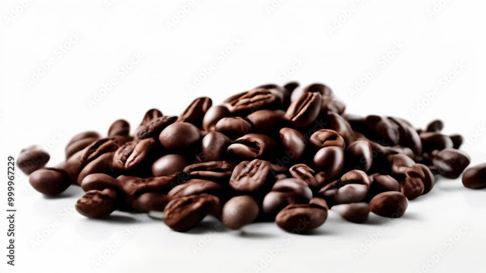 Aromatic coffee beans ready for brewing Aromatic coffee beans ready for brewing