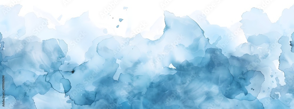 Abstract light blue watercolor background banner, soft pastel colors, hand-painted, minimalistic, high resolution, high quality, high detail, Abstract light blue watercolor background banner, soft pastel colors, hand-painted, minimalistic, high resolution, high quality, high detail,
