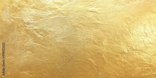 A shimmering golden surface...