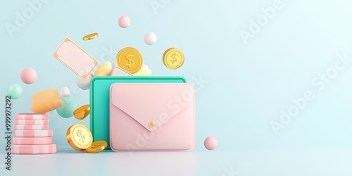 A colorful scene showcasing...