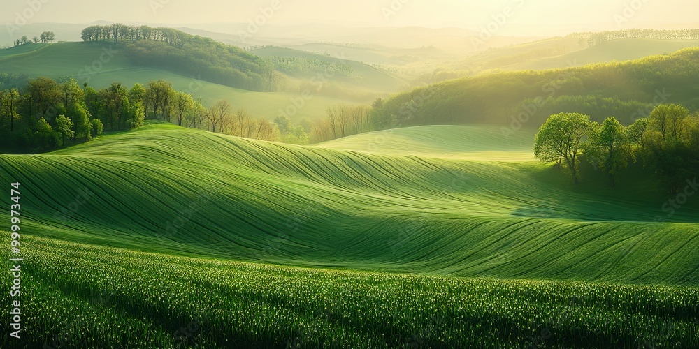 landscape with field landscape with field