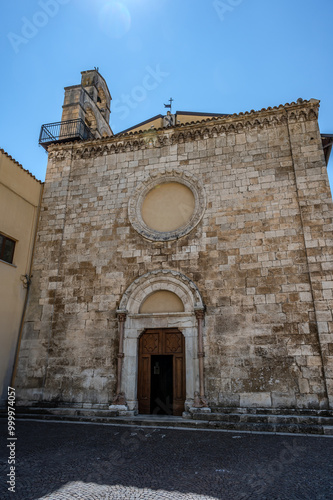 Celano, L’Aquila. Church of San Michele Arcangelo or S. Angelo