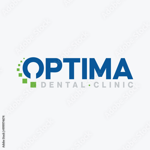 Optimal O Letter Logo Dental Logotype