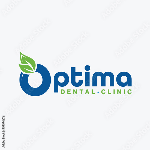 Optimal O Letter Logo Dental Logotype