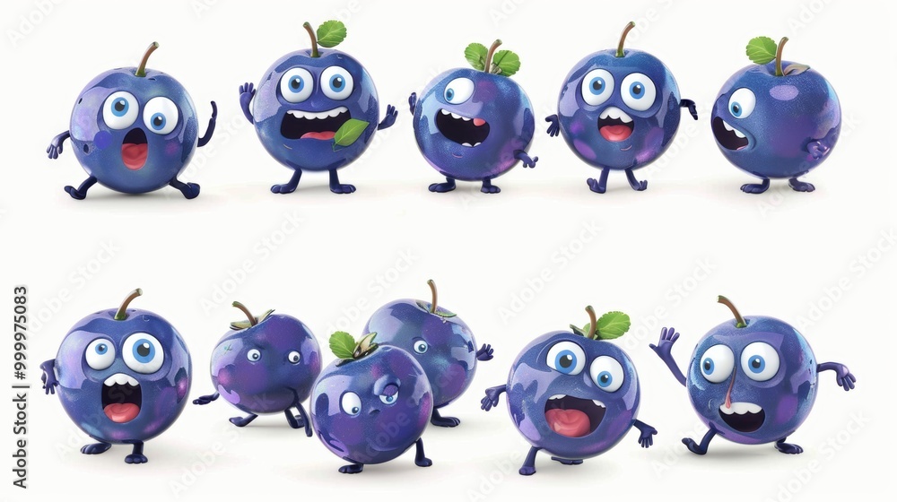 Cartoon character over white background Cartoon character over white background