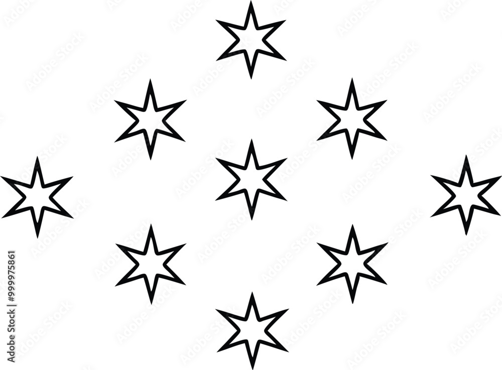 black and white stars black and white stars