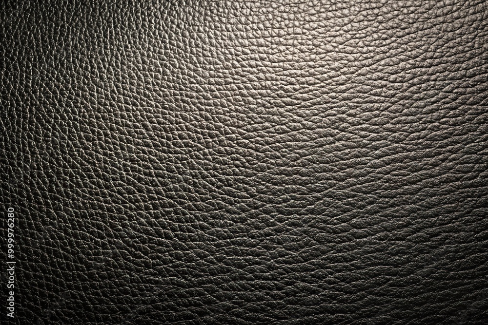 Highly detailed black leather background with depth of field Highly detailed black leather background with depth of field