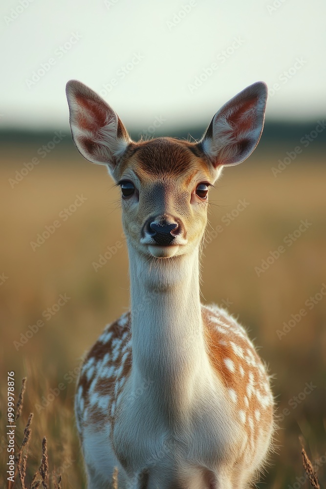 Obraz premium Deer, Animal, Nature, Wildlife, Deer Animal.generative ai