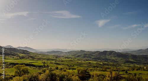Cuadro en lienzo Molise, Italy. Spring landscapes