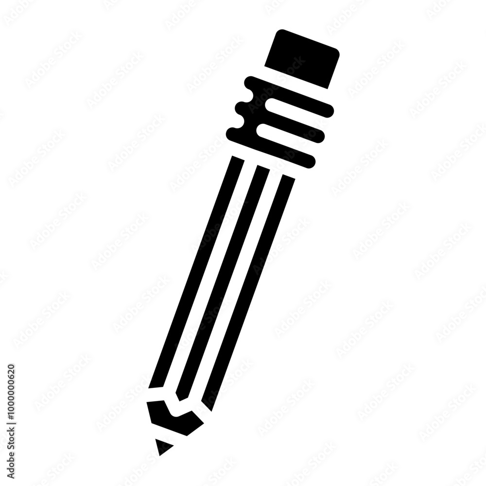 pencil. vector single icon with a solid style. suitable for any purpose. for example: website design, mobile app design, logo, etc. pencil. vector single icon with a solid style. suitable for any purpose. for example: website design, mobile app design, logo, etc.