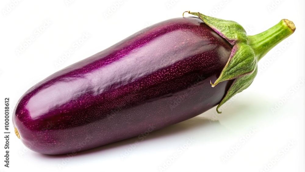Isolated eggplant on white background Isolated eggplant on white background