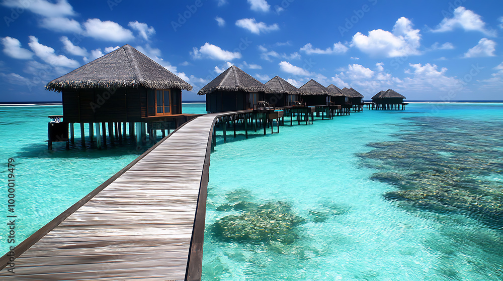 Seaside resort, wallpaper, theimpressive seaside accommodation environment Seaside resort, wallpaper, theimpressive seaside accommodation environment