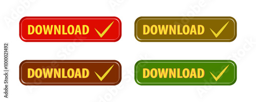 tick download button