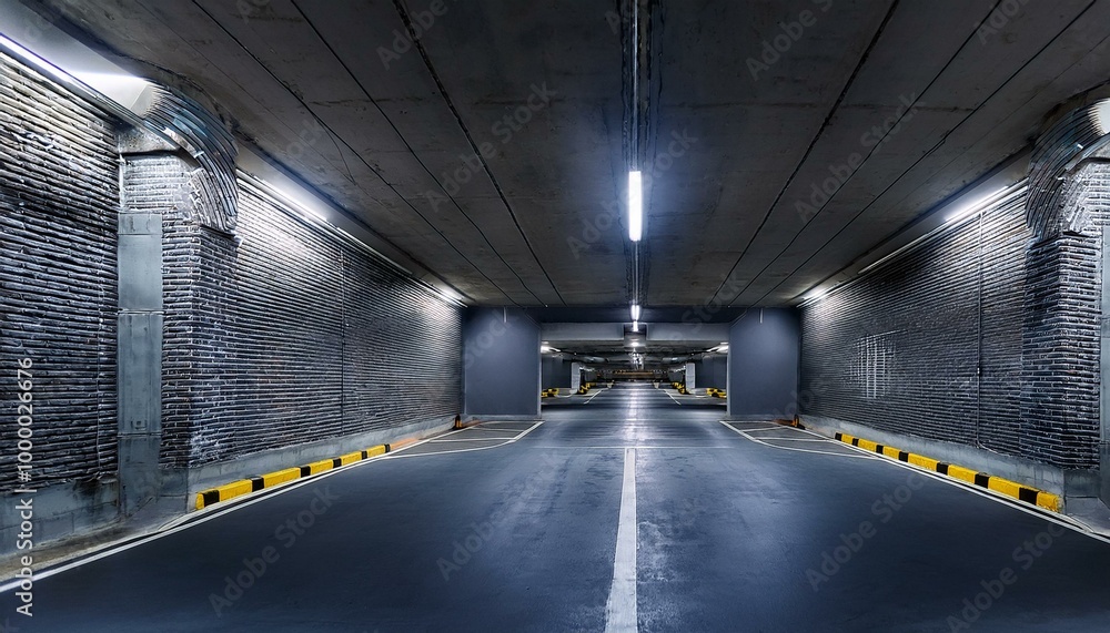Empty parking lot. The interior of an underground garage with a lot of space for cars. Against the background of dark concrete walls. Cement urban premises in the basement of a shopping center
Empty parking lot. The interior of an underground garage with a lot of space for cars. Against the background of dark concrete walls. Cement urban premises in the basement of a shopping center
